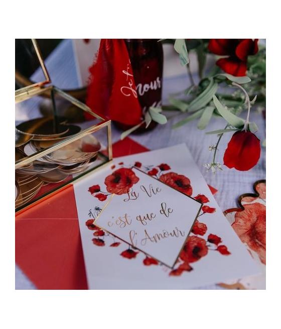 10 Invitations - Carte de voeux