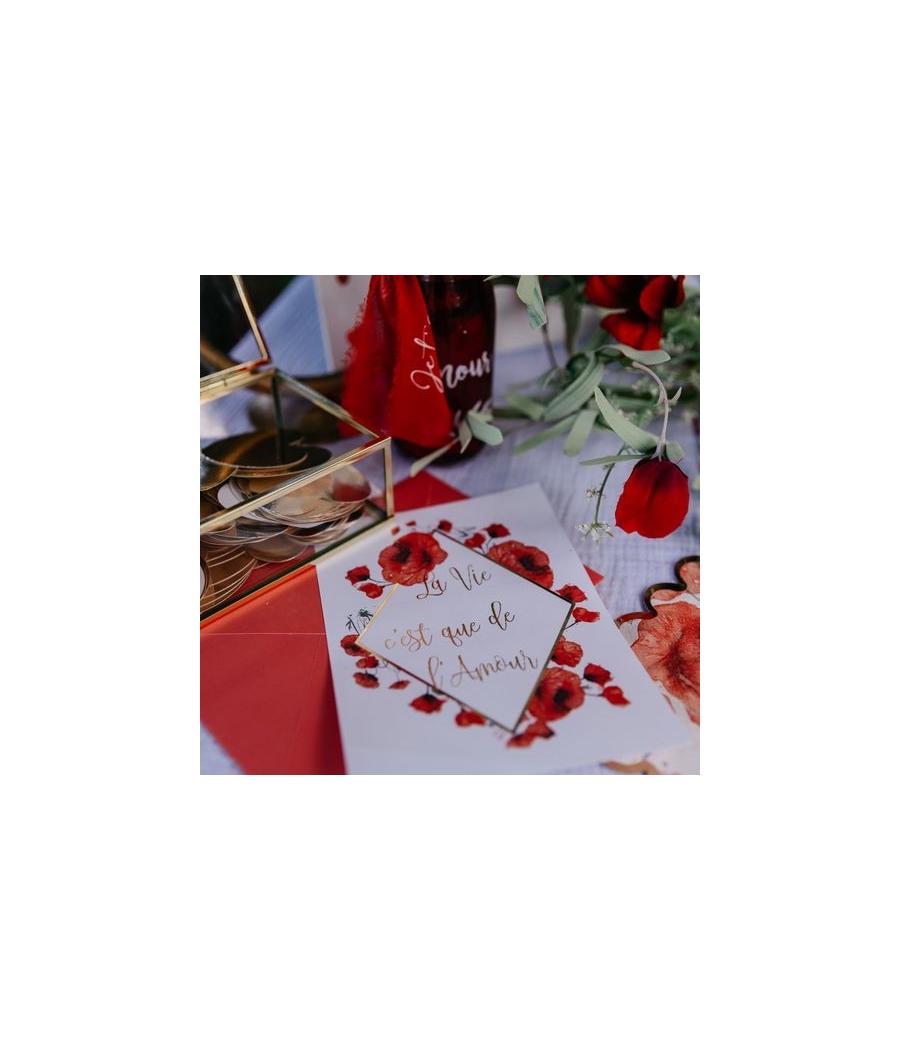 10 Invitations - Carte de voeux