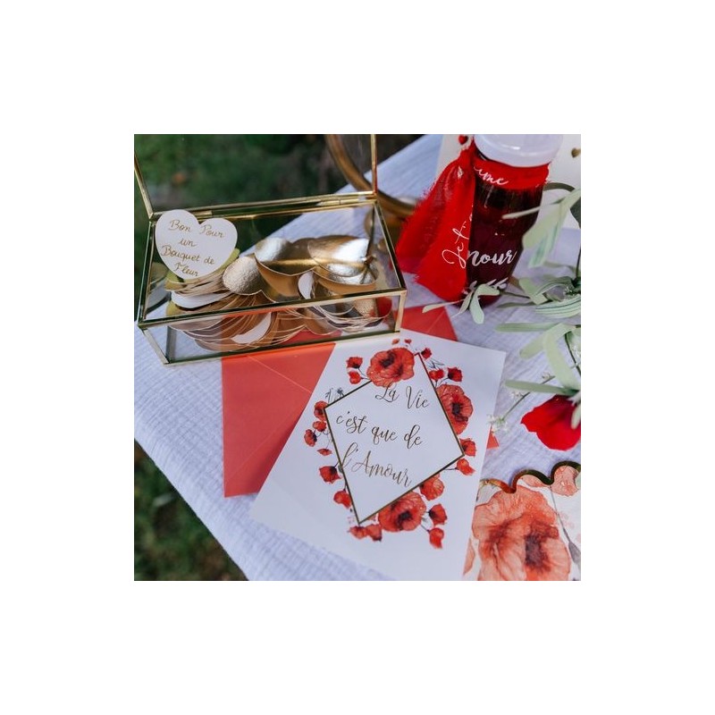 10 Invitations - Carte de voeux