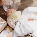 Pochons Coton Froissé Blanc