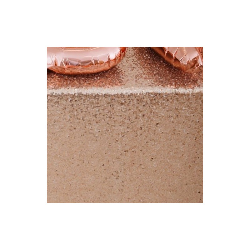 Nappe Sequins Rose Gold