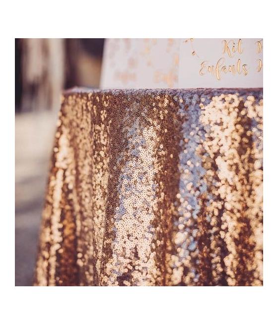 Nappe Sequins Rose Gold