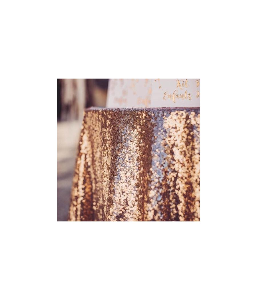 Nappe Sequins Rose Gold