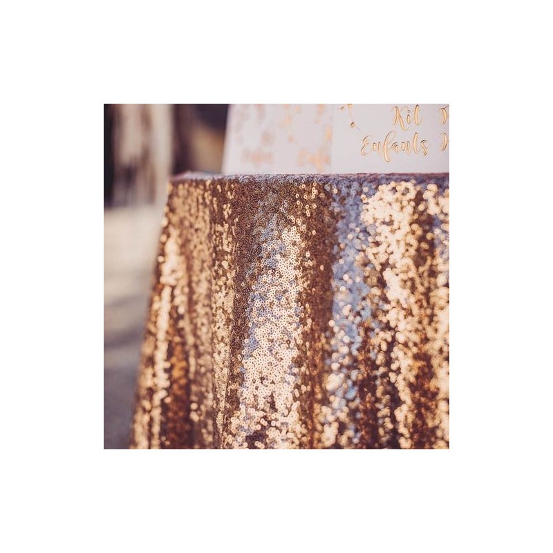 Nappe Sequins Rose Gold