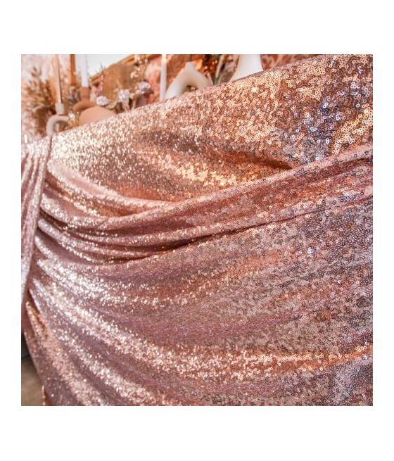 Nappe Sequins Rose Gold