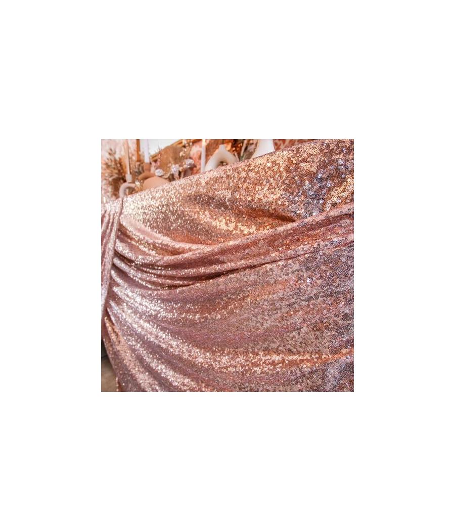 Nappe Sequins Rose Gold