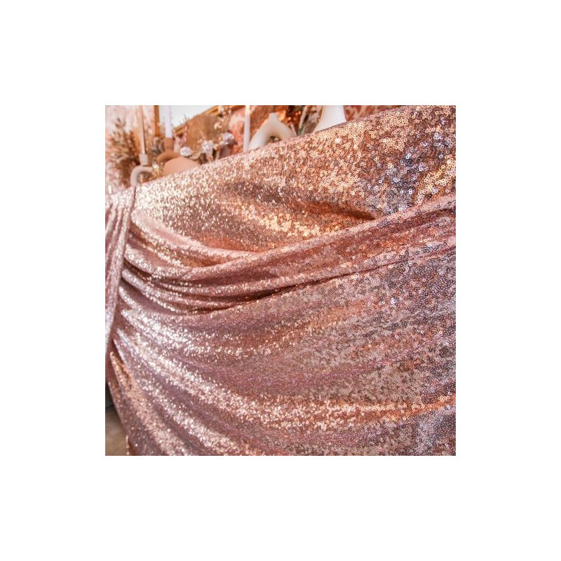 Nappe Sequins Rose Gold