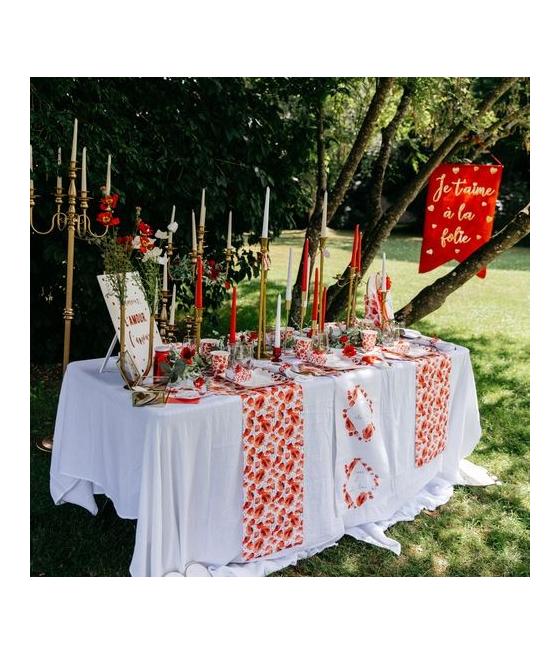 Chemin de Table Poppy Love