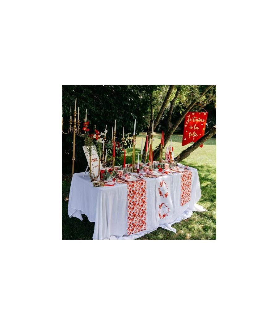 Chemin de Table Poppy Love