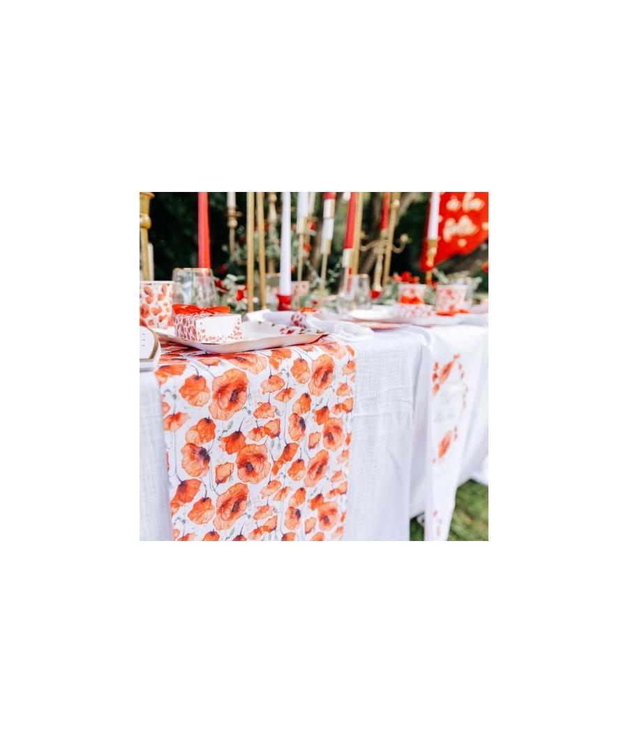 Chemin de Table Poppy Love