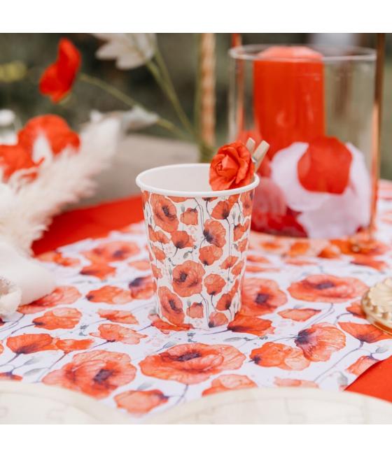 Chemin de Table Poppy Love