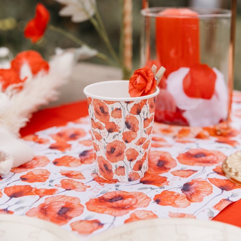 Chemin de Table Poppy Love