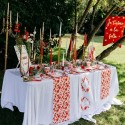 Chemin de Table Poppy Love