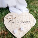Livre d'Or Puzzle Coeur
