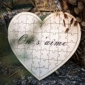 Livre d'Or Puzzle Coeur
