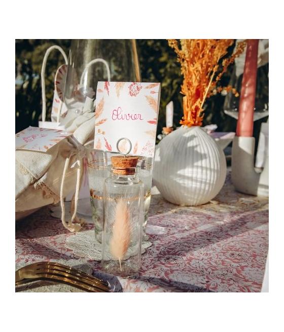 Fioles Marque-Places Verre