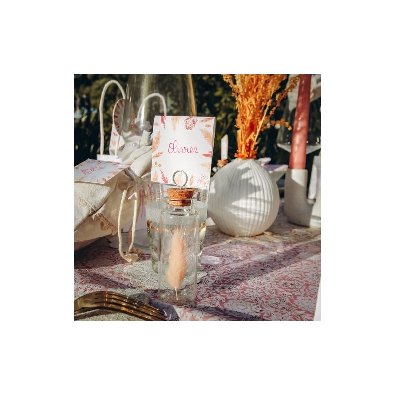 Fioles Marque-Places Verre