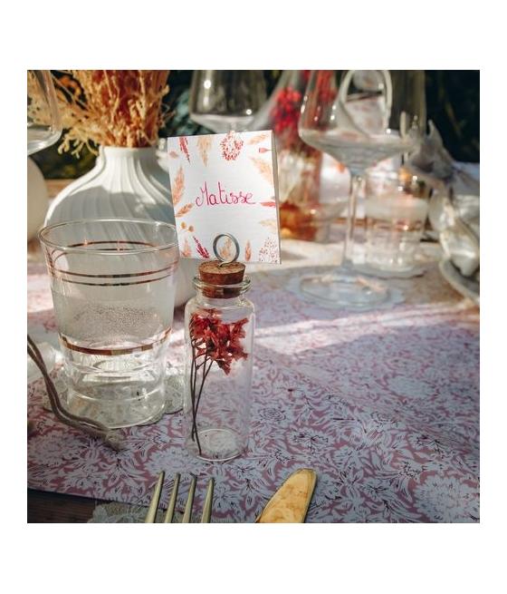 Fioles Marque-Places Verre