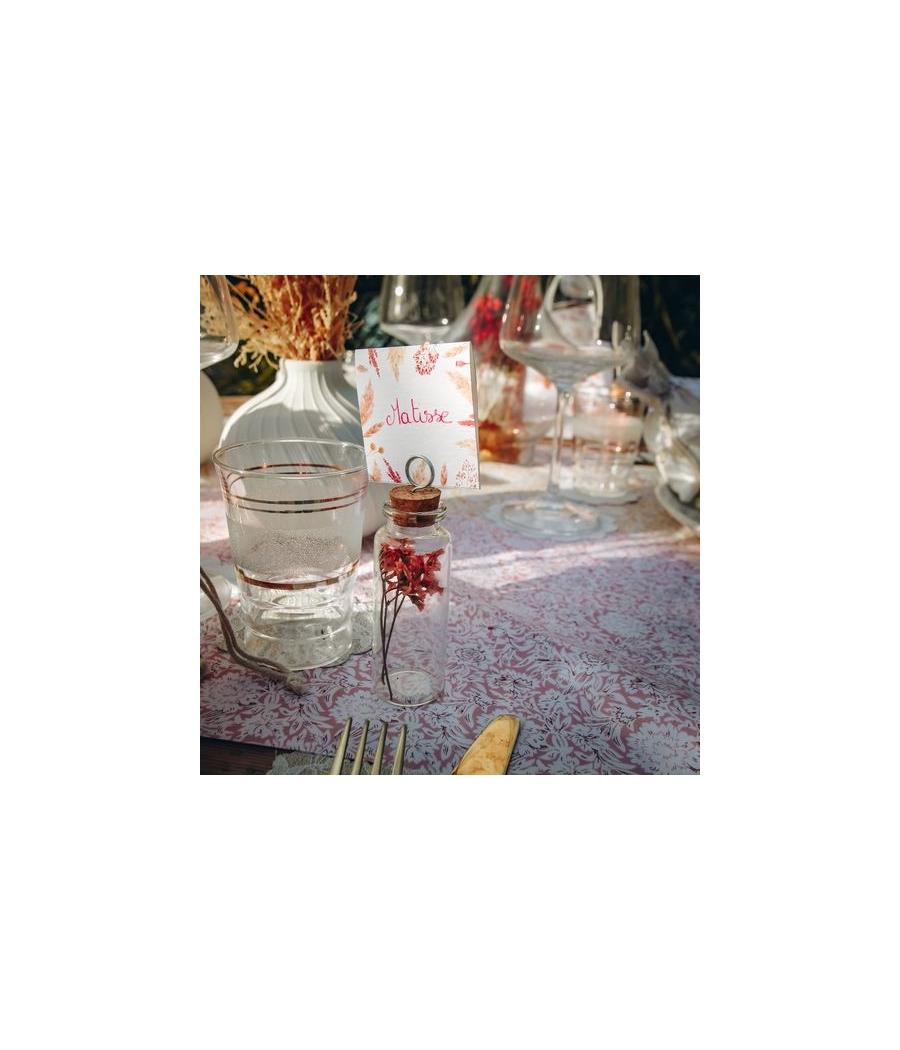Fioles Marque-Places Verre