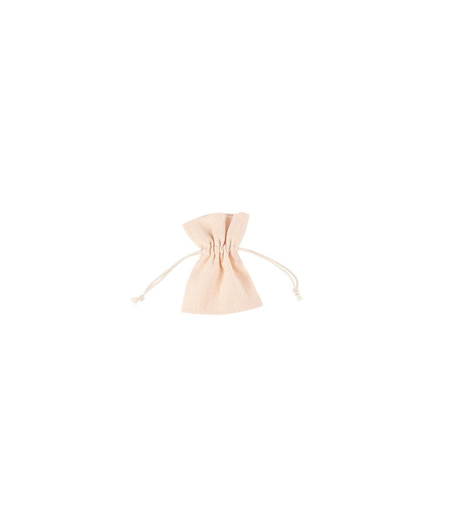 Pochons Coton Froissé Blush