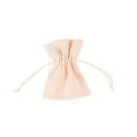Pochons Coton Froissé Blush