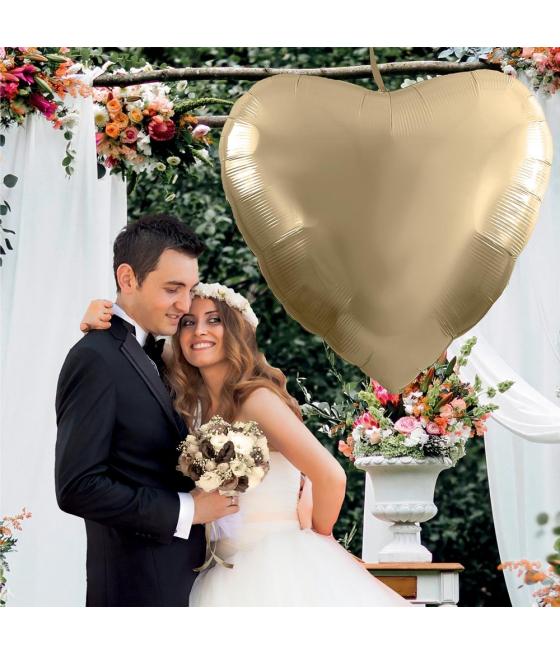 Ballon Coeur Geant Mariage