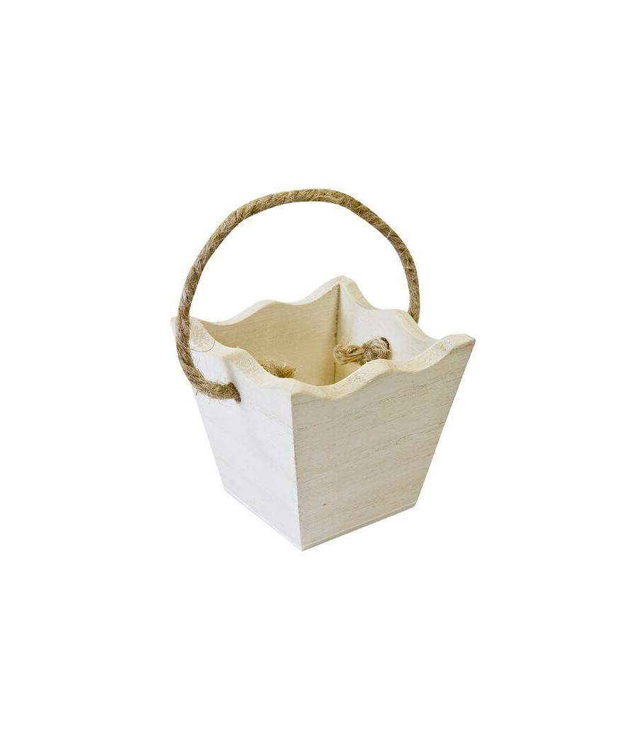  Paniers en bois carre 