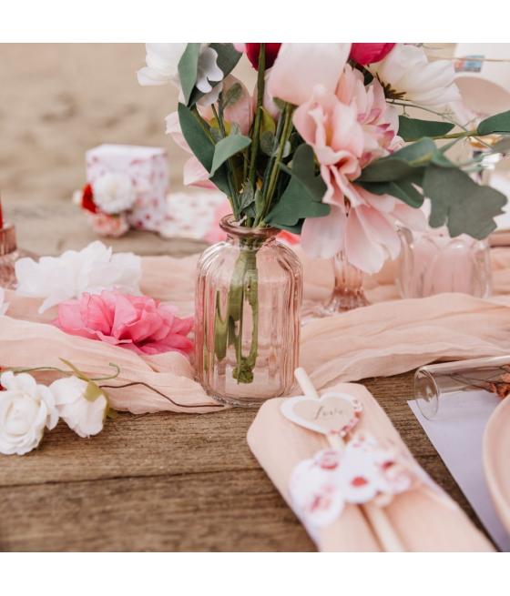 Vase Giorgia Verre Rose