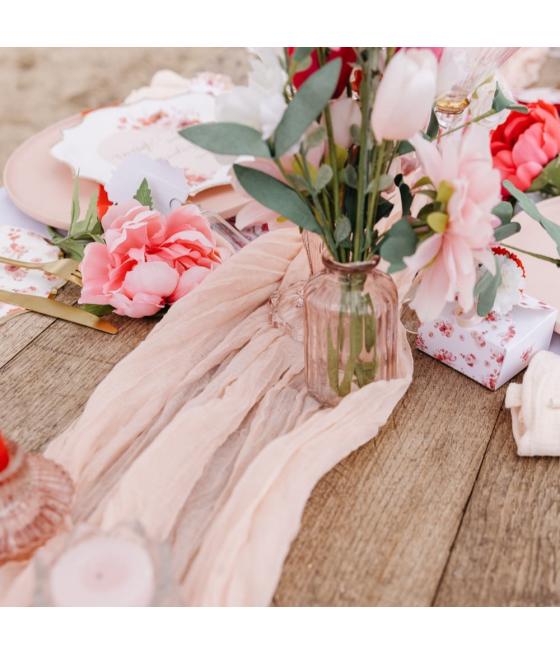 Vase Giorgia Verre Rose