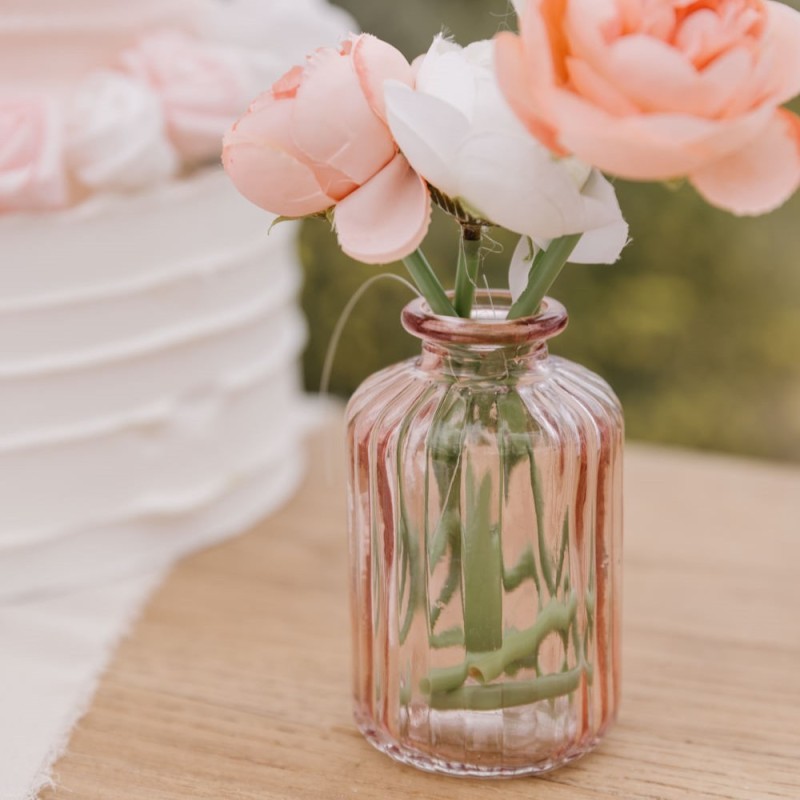 Vase Giorgia Verre Rose