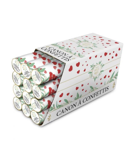 Canon Confettis Coeur Rouges