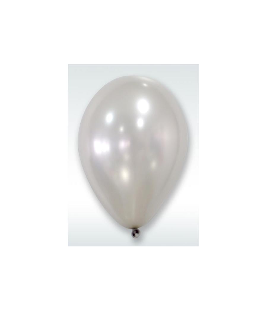 Ballon nacre diam. 30 cm (x 24) Gris