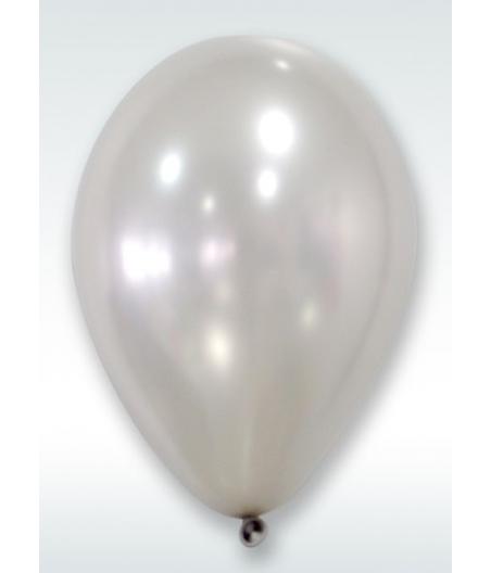 Ballon nacre diam. 30 cm (x 24) Gris