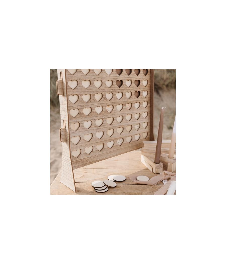 Livre d'Or Puissance 56 Jetons Bois