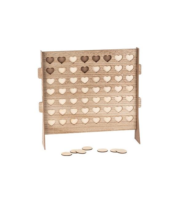 Livre d'Or Puissance 56 Jetons Bois