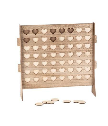 Livre d'Or Puissance 56 Jetons Bois