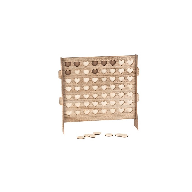 Livre d'Or Puissance 56 Jetons Bois