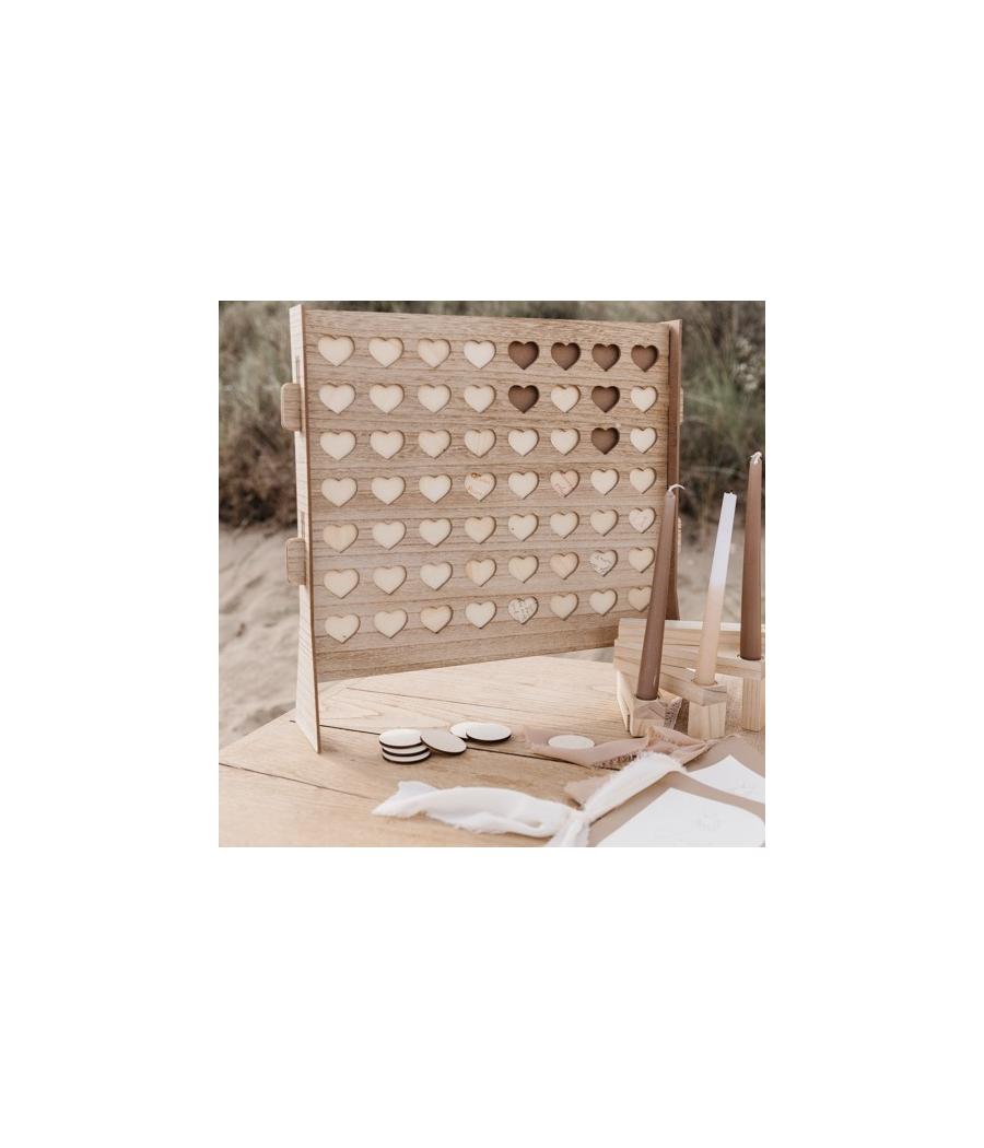 Livre d'Or Puissance 56 Jetons Bois