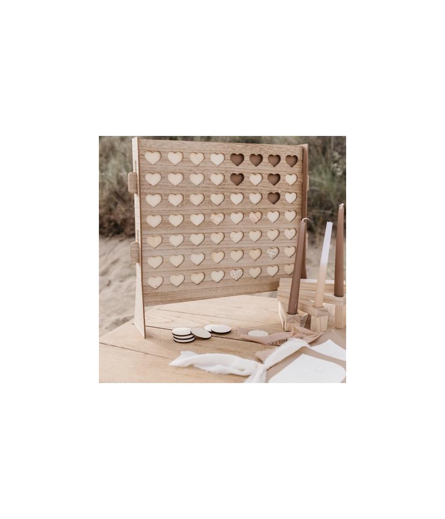 Livre d'Or Puissance 56 Jetons Bois