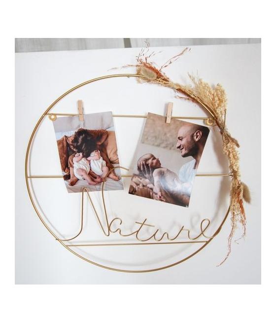 Déco Porte Photos Bohème