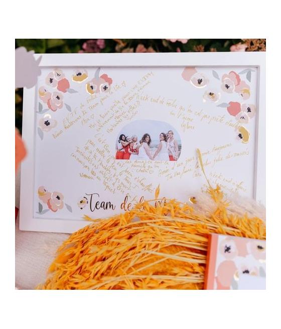 Cadre Souvenir Team de la Mariée