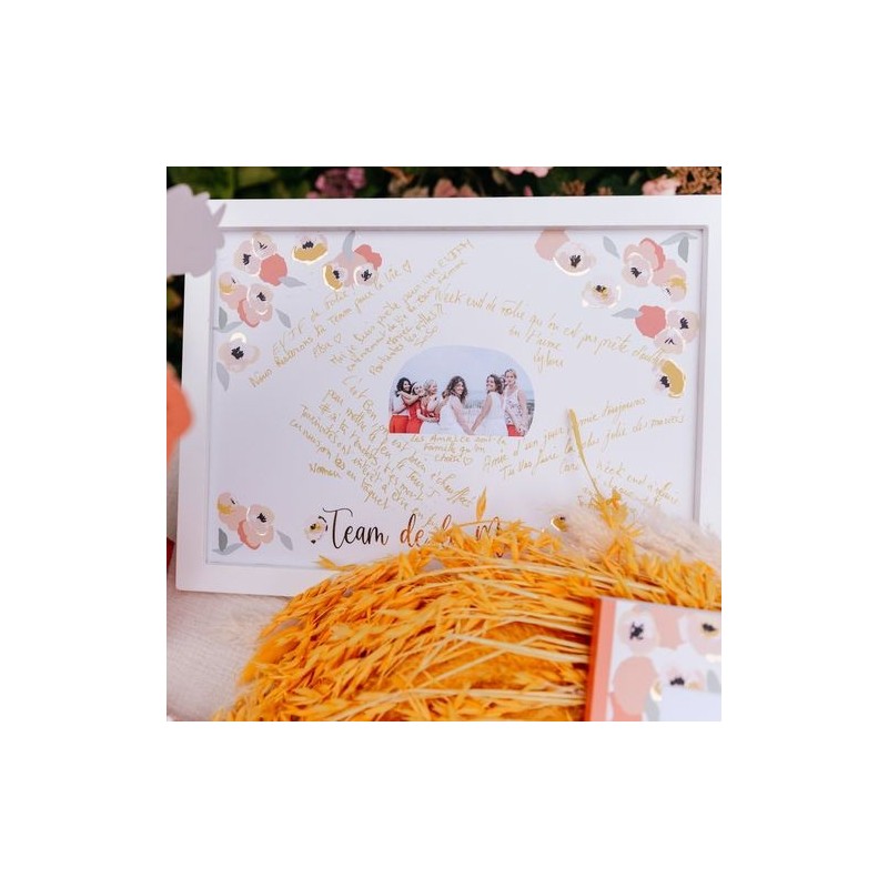 Cadre Souvenir Team de la Mariée