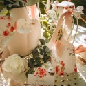 Guirlande d'Eucalyptus et Roses Blanches