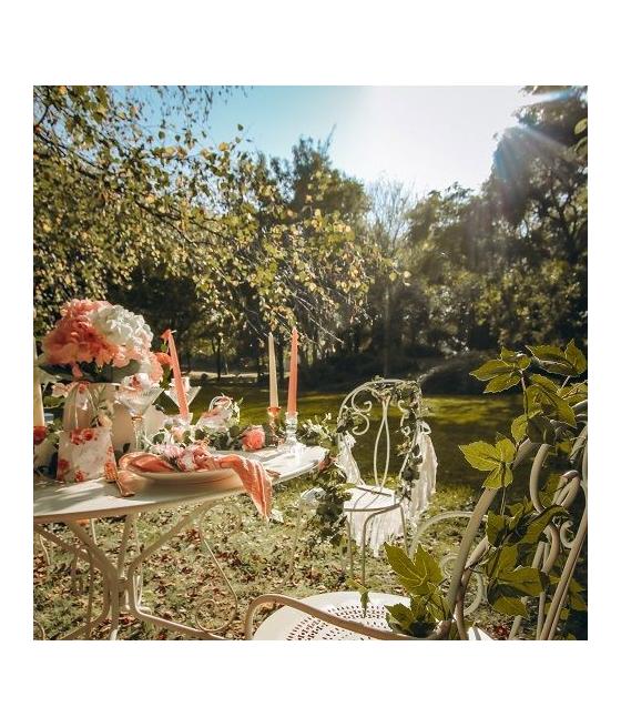 Guirlande d'Eucalyptus et Roses Blanches