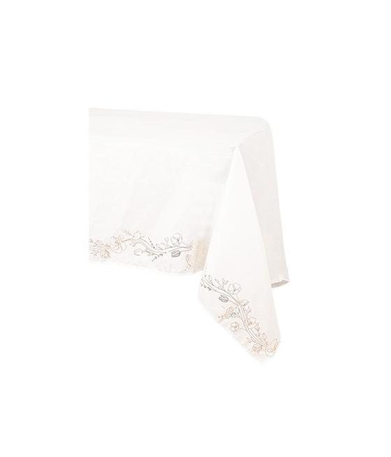 Nappe Pureté Blanc et Or