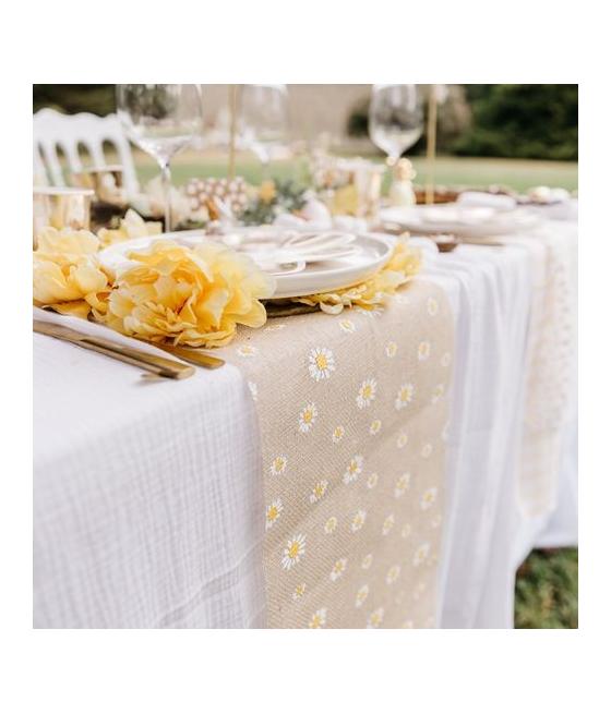 Chemin de Table Daisy Flowers