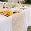 Chemin de Table Daisy Flowers