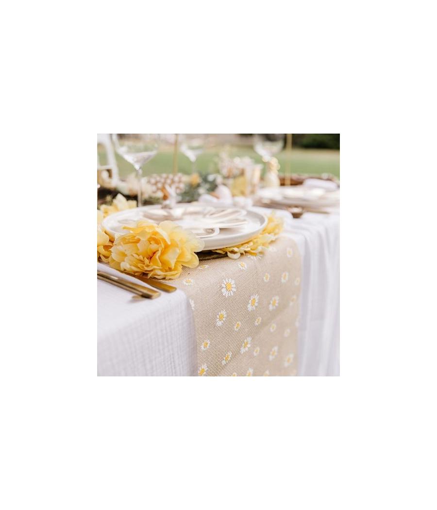 Chemin de Table Daisy Flowers