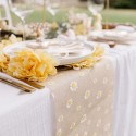 Chemin de Table Daisy Flowers