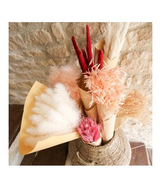 15 Epis de Plumeaux Blancs